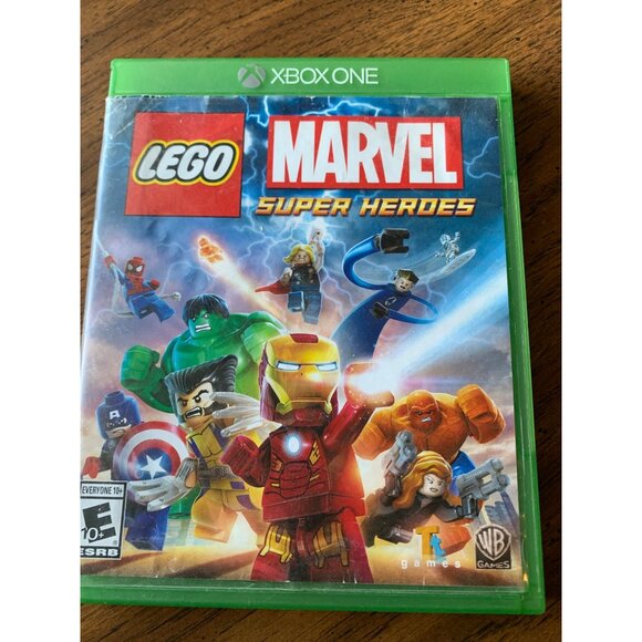 Lego Marvel Super Heroes XBox One Video Game with case - Picture 4 of 4